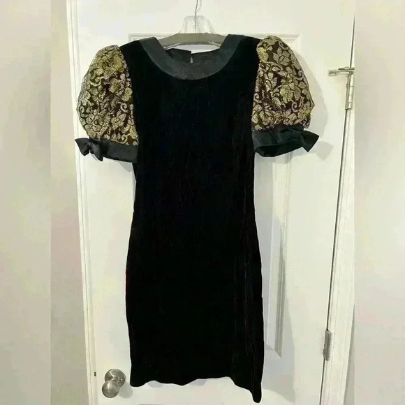 Vintage 80’s Michael Marcella Cocktail Dress - Picture 1 of 3